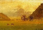 Albert Bierstadt, Rhone Valley